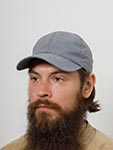 Бейсболка WIGENS арт. 120540 BASEBALL CLASSIC CAP (серый)